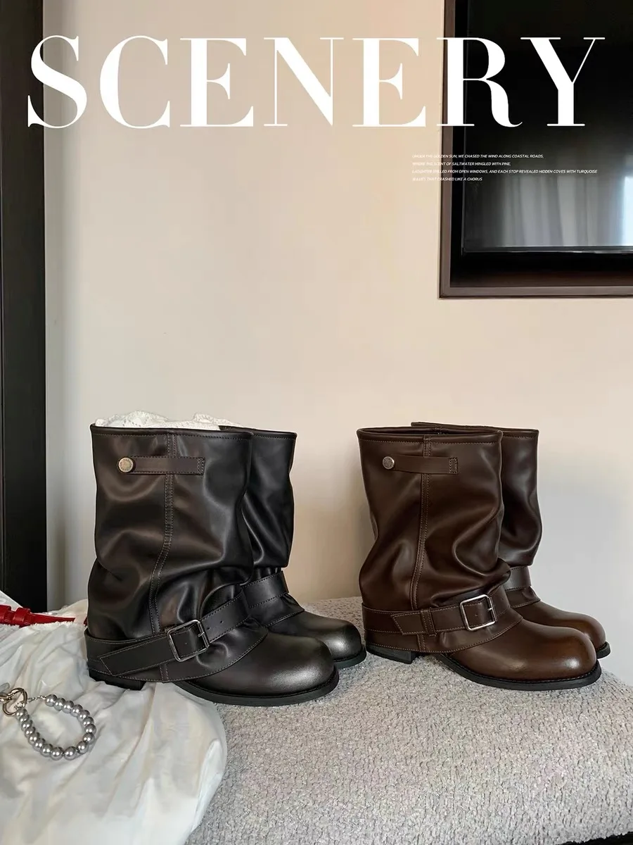 Damen-Lederstiefeletten 2