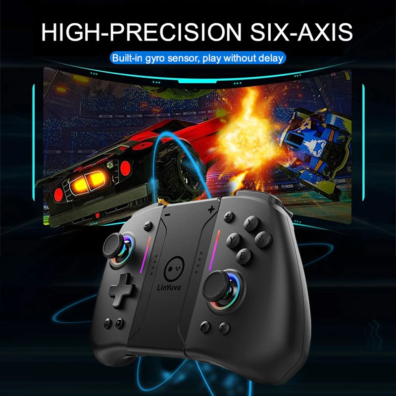 Kabelloser Bluetooth-Controller für Nintendo Switch 4