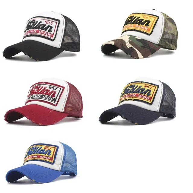 Mesh-Snapback-Cap mit Hip-Hop-Stickerei 2
