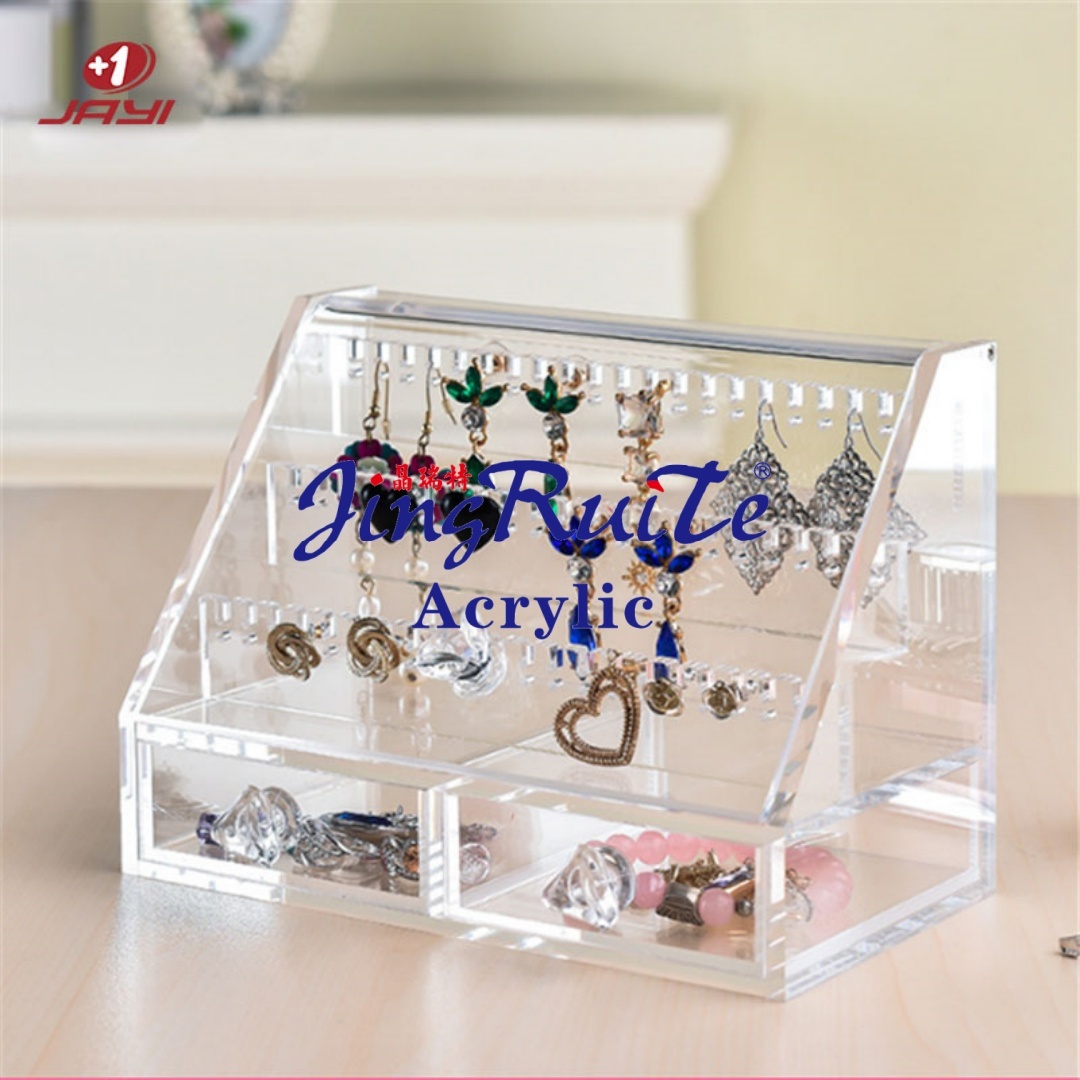 Modernes Acryl-Regal mit Organizer-Box 4