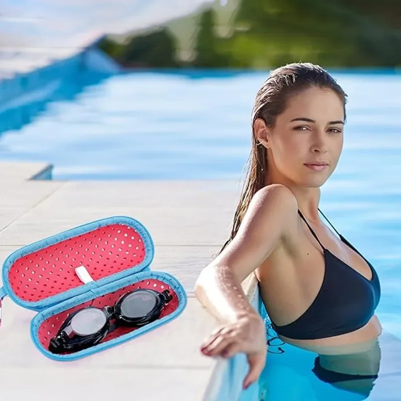 EVA-Schutzetui für Schwimmbrillen mit Belüftung 2