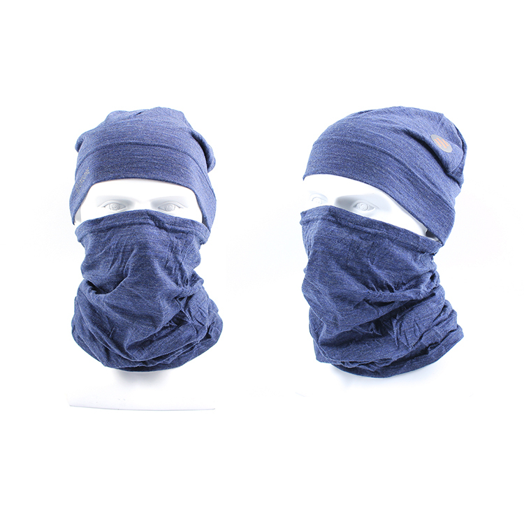 Merino-Skimütze mit Tarnmuster 2
