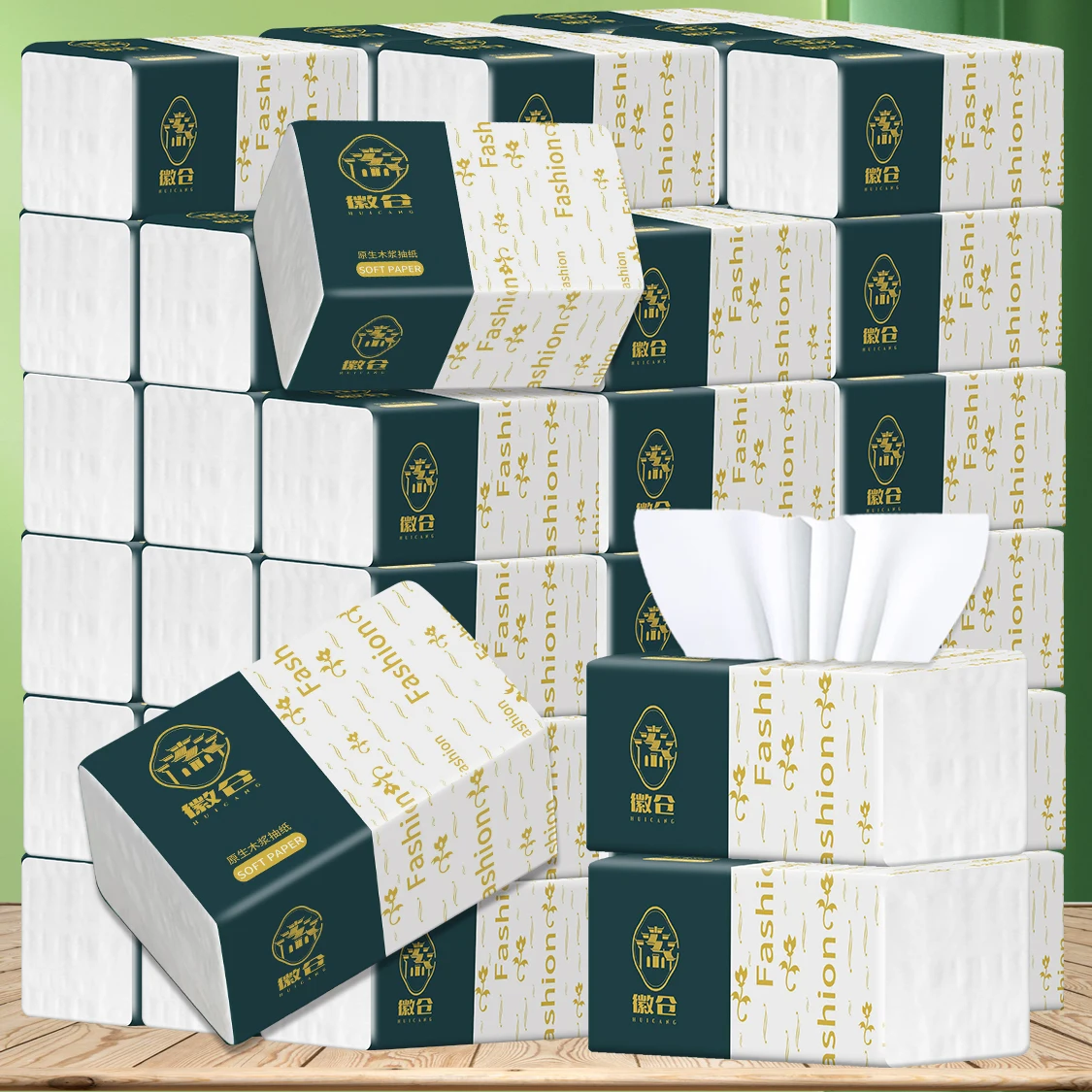 4er-Pack Papierhandtücher für den Haushalt 2