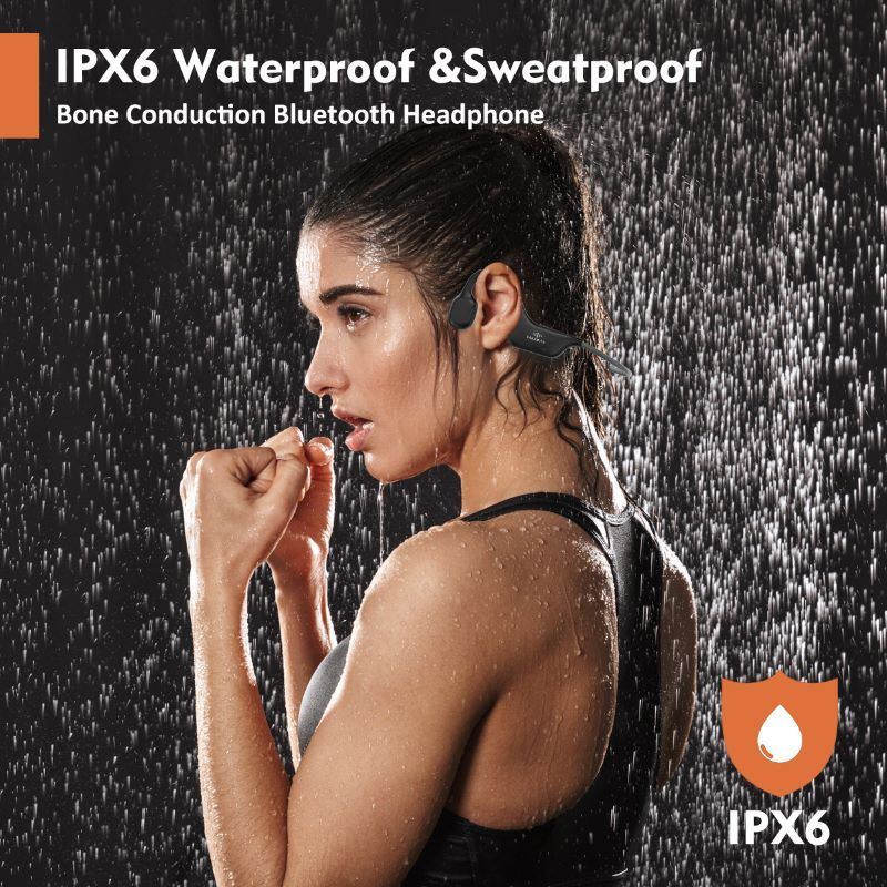Knochenschall Sport Kopfhörer IPX6 wasserdicht 4
