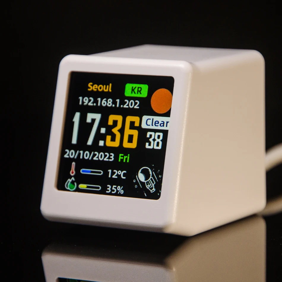 Tragbare WLAN-Wetterstation mit Display 2