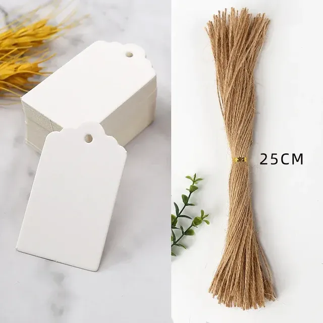 Kraftpapier-Geschenkanhänger 3