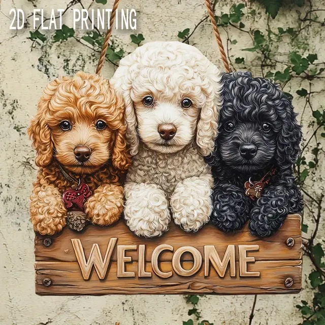 Holz-Hundeschild 2