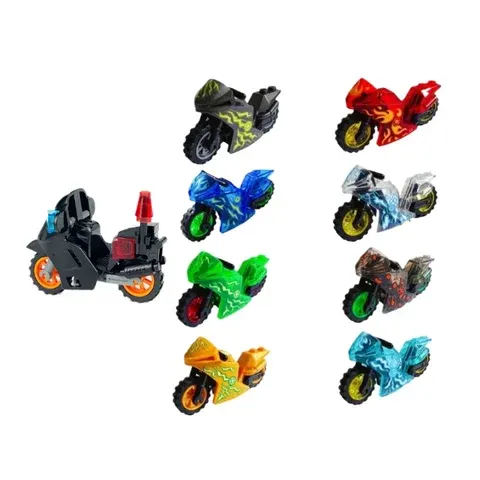 Bausteine Motorrad-Set