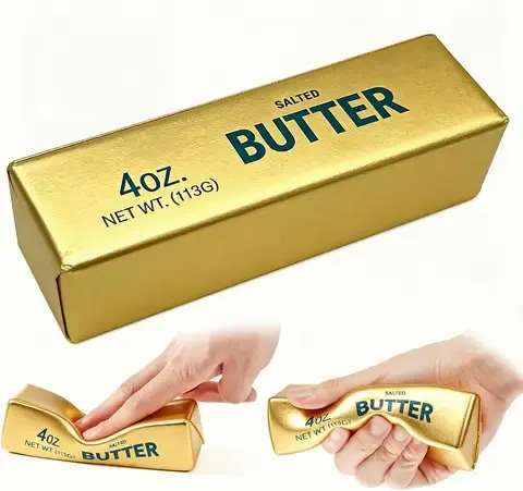 Butter-Stressspielzeug