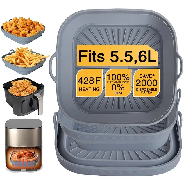 Heißluftfritteusen-Silikonform 1