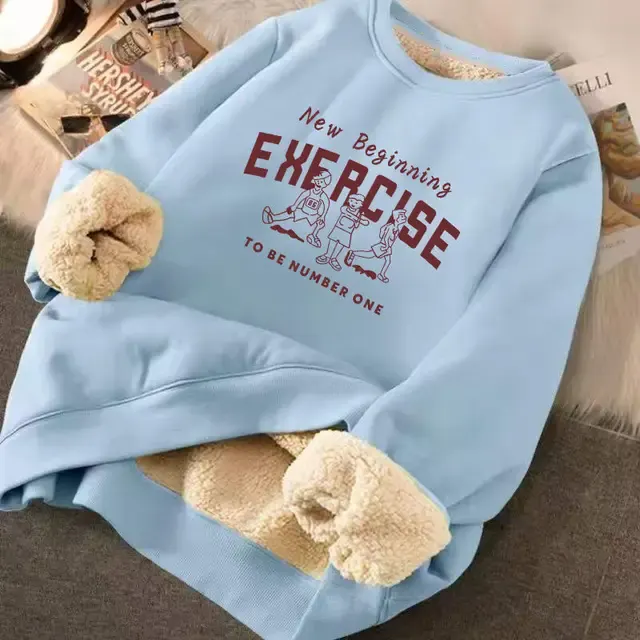Damen-Plüsch-Hoodie 2