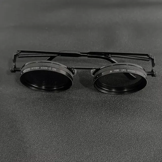 Rotierende Steampunk-Retrobrille für Partys 3