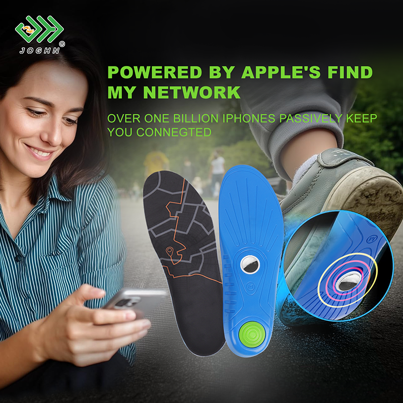 Ortungs-Einlegesohle mit GPS-Tracker
