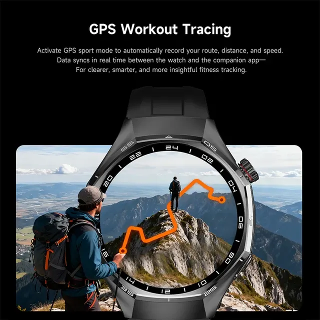 Wasserdichte Smartwatch mit AMOLED-Display 3