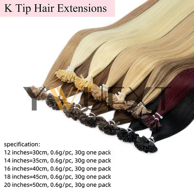 Keratin-V-Tip-Haarverlängerungen 2