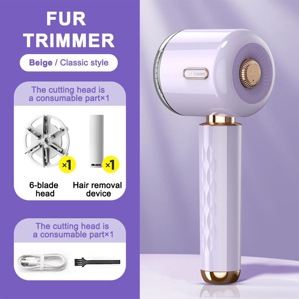 Akku-Fusselrasierer für Kleidung und Fell 2