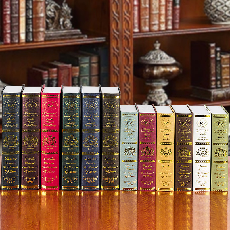 Luxuriöse Fake-Bücher Fensterdeko 4