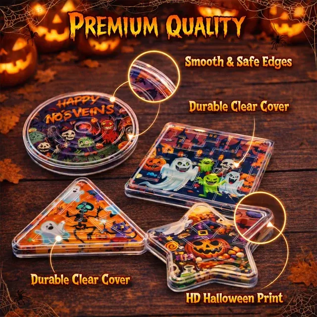 Halloween Mini-Labyrinth-Spiel für Kinder 3
