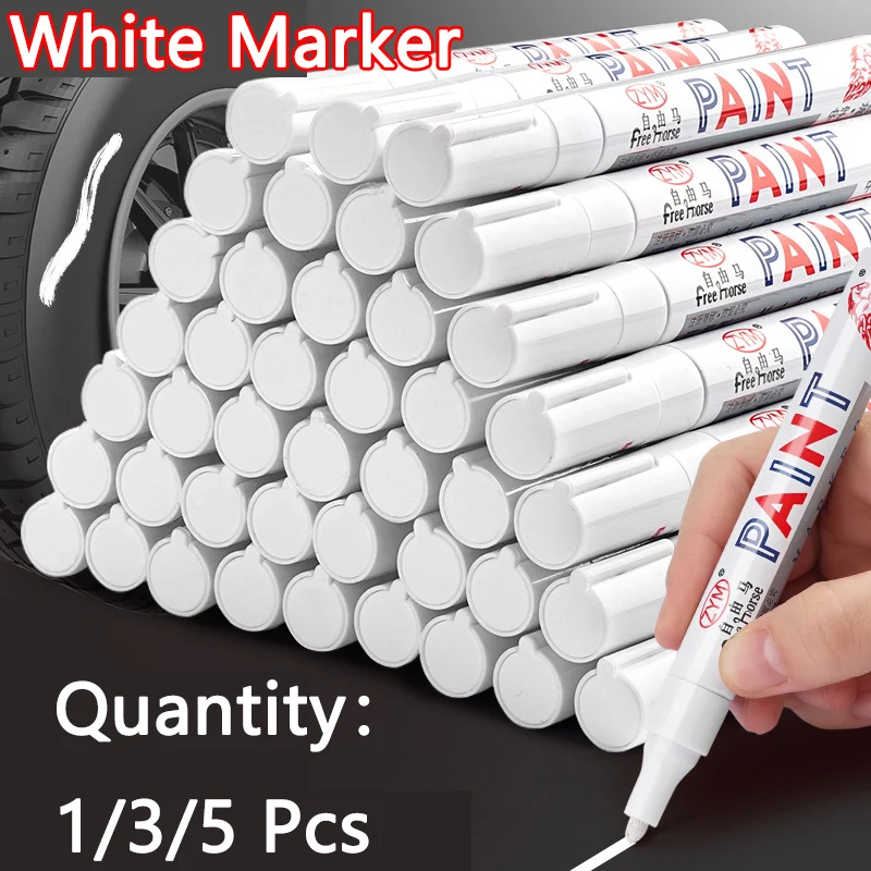 Öliger weißer Gel-Marker für Graffiti 2