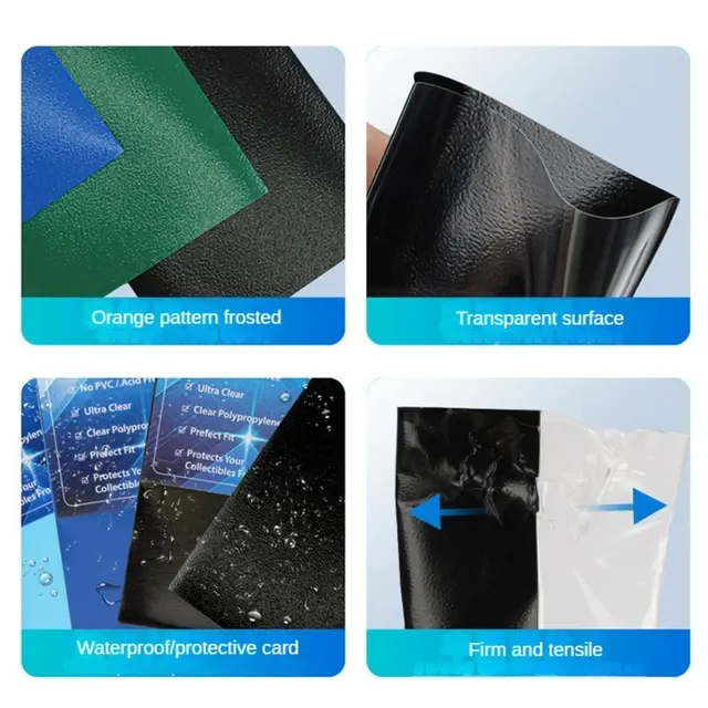 Doppelhüllen-Kartenhüllen 66x91 mm 100er-Pack 4