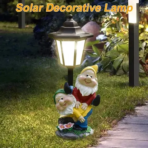Solar-Gartenlampe