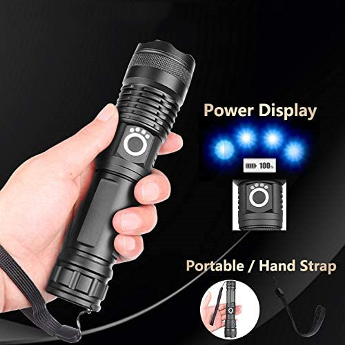 Teleskop-Zoom-LED-Taschenlampe für Outdoor