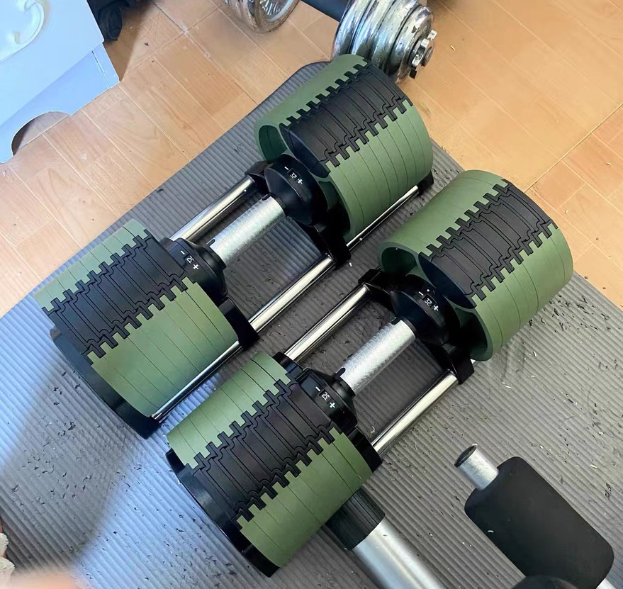 Verstellbare Hanteln 2–36 kg Heimtraining 4