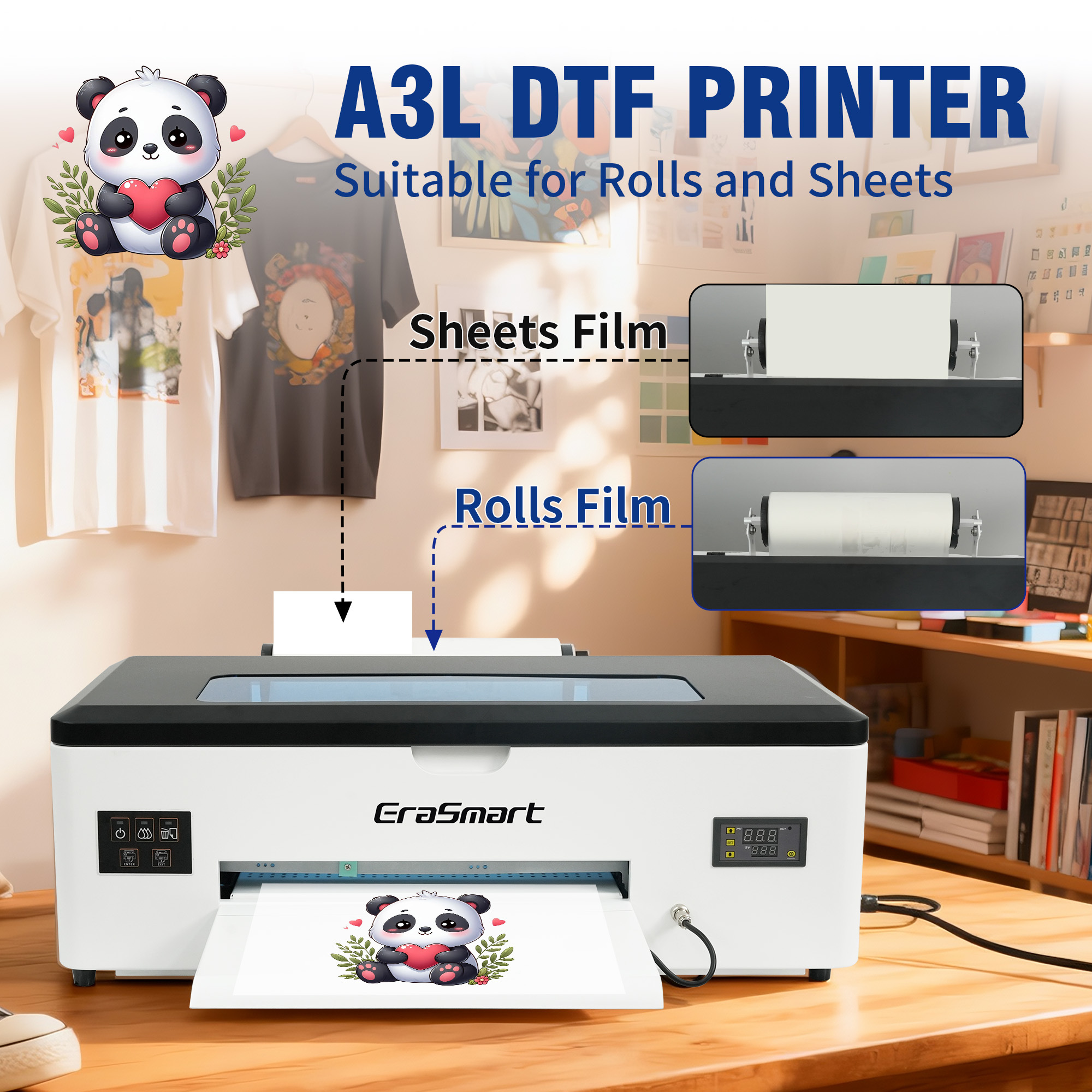 A3-DTF-Drucker 38 cm für Textilien 2