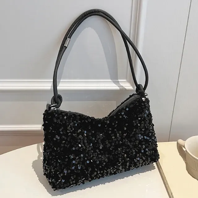 Pailletten-Damenhandtasche im koreanischen Stil 4