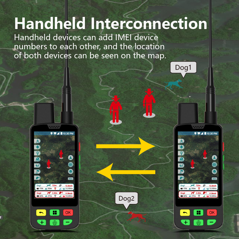 Wasserdichtes GPS-Hundehalsband mit Ortung 2