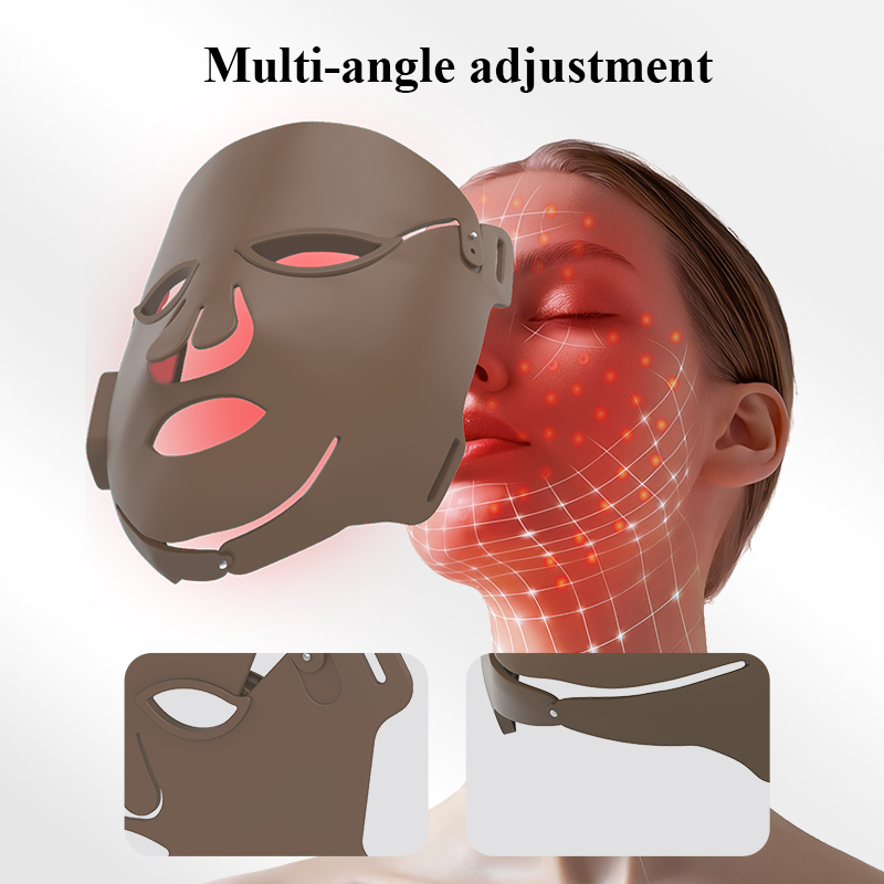 Infrarot LED Gesichtsmaske aus Silikon 4