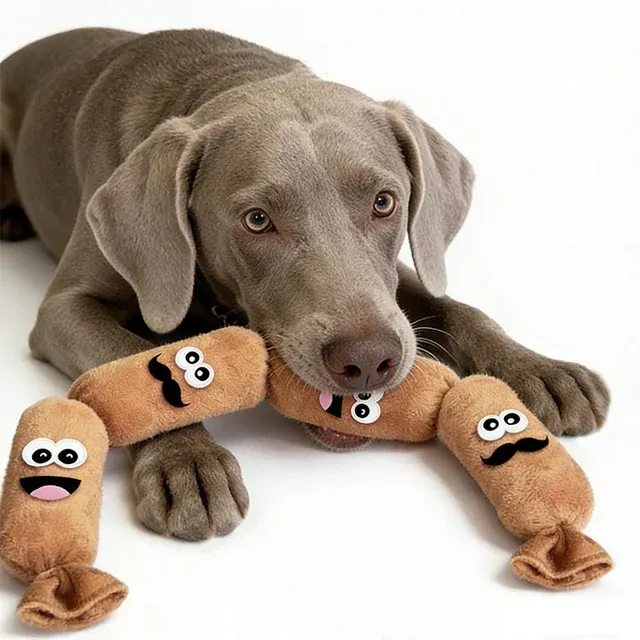 Plüsch-Kauspielzeug für Hunde 2