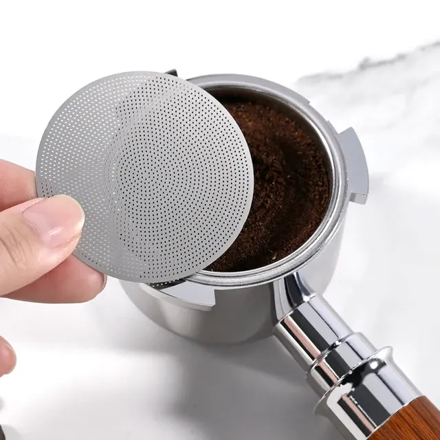 Wiederverwendbarer Edelstahl-Espressofilter 1