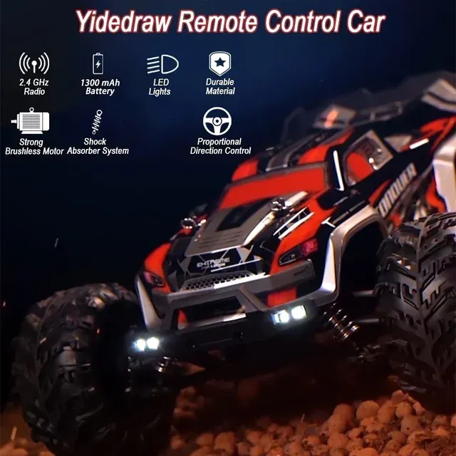 Ferngesteuerter Allrad Monstertruck 1:16 Wasserdicht 2