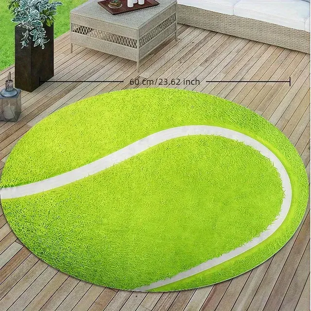 Tennisball-Teppich 4