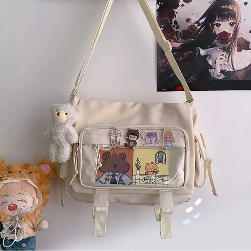 Nylon-Schultertasche 4