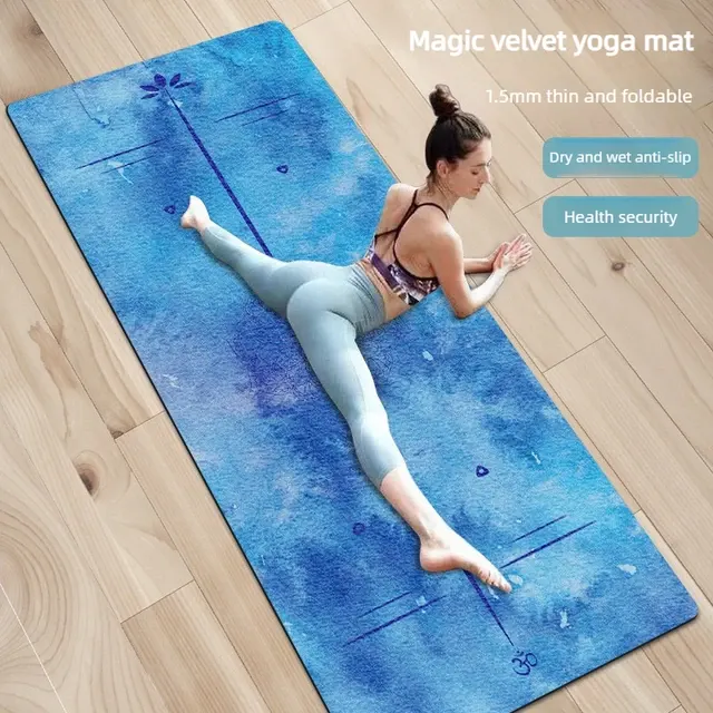 Wildleder-Yogamatte 2