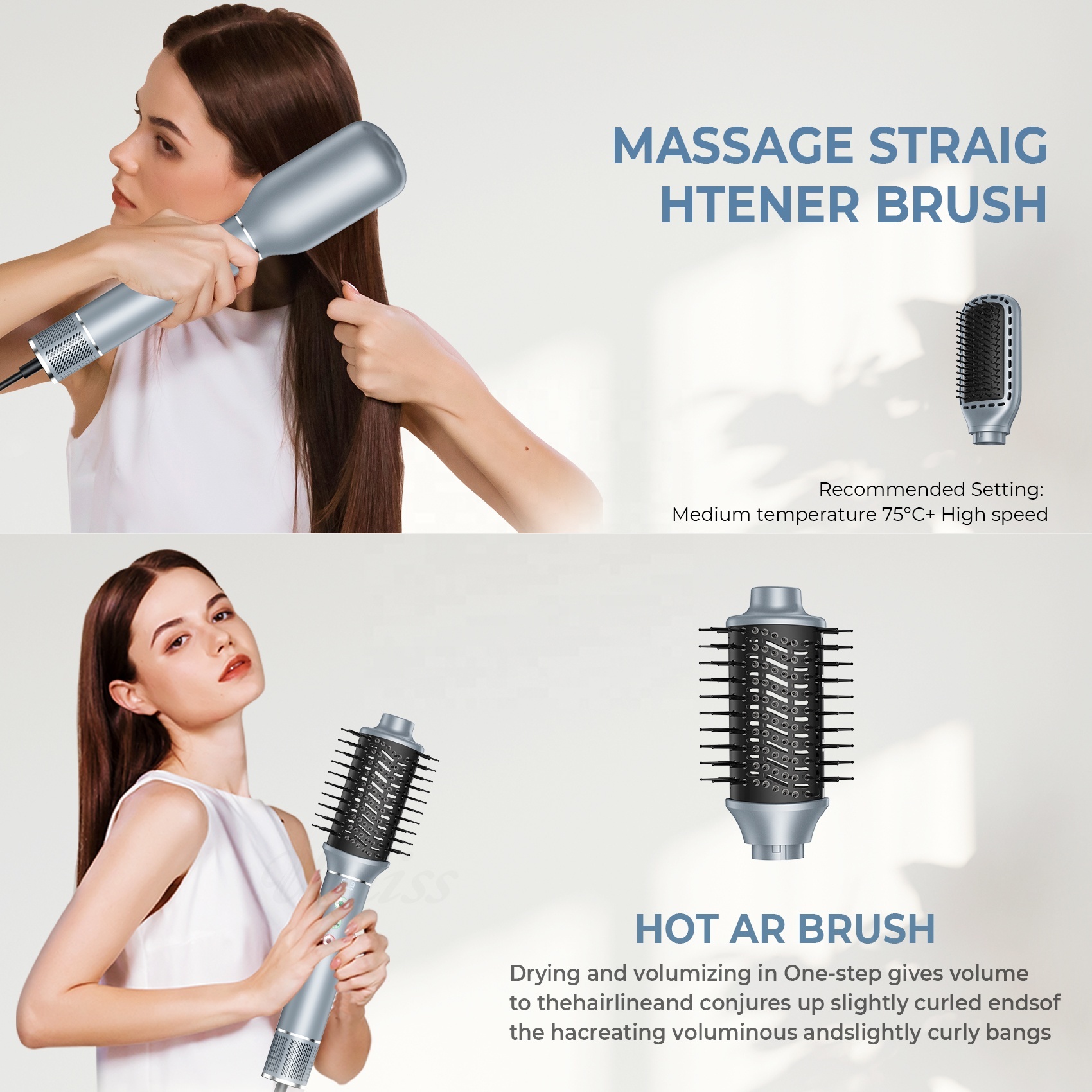 5-in-1 Föhnbürste und Lockenstab 4
