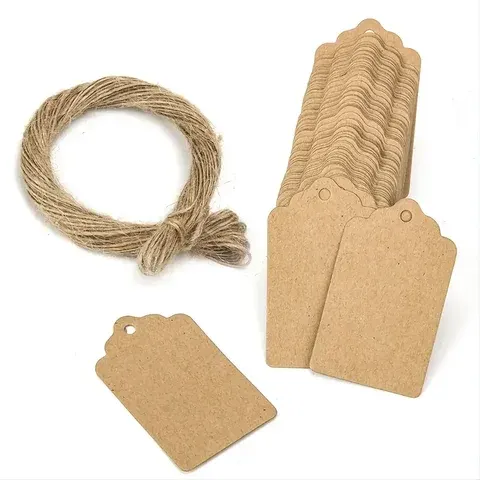 Kraft-Geschenkanhänger