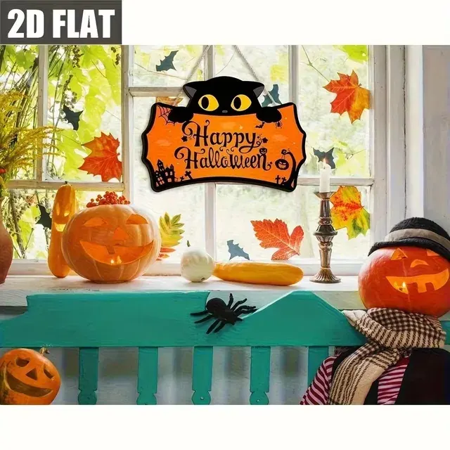 Halloween-Holzschild 2