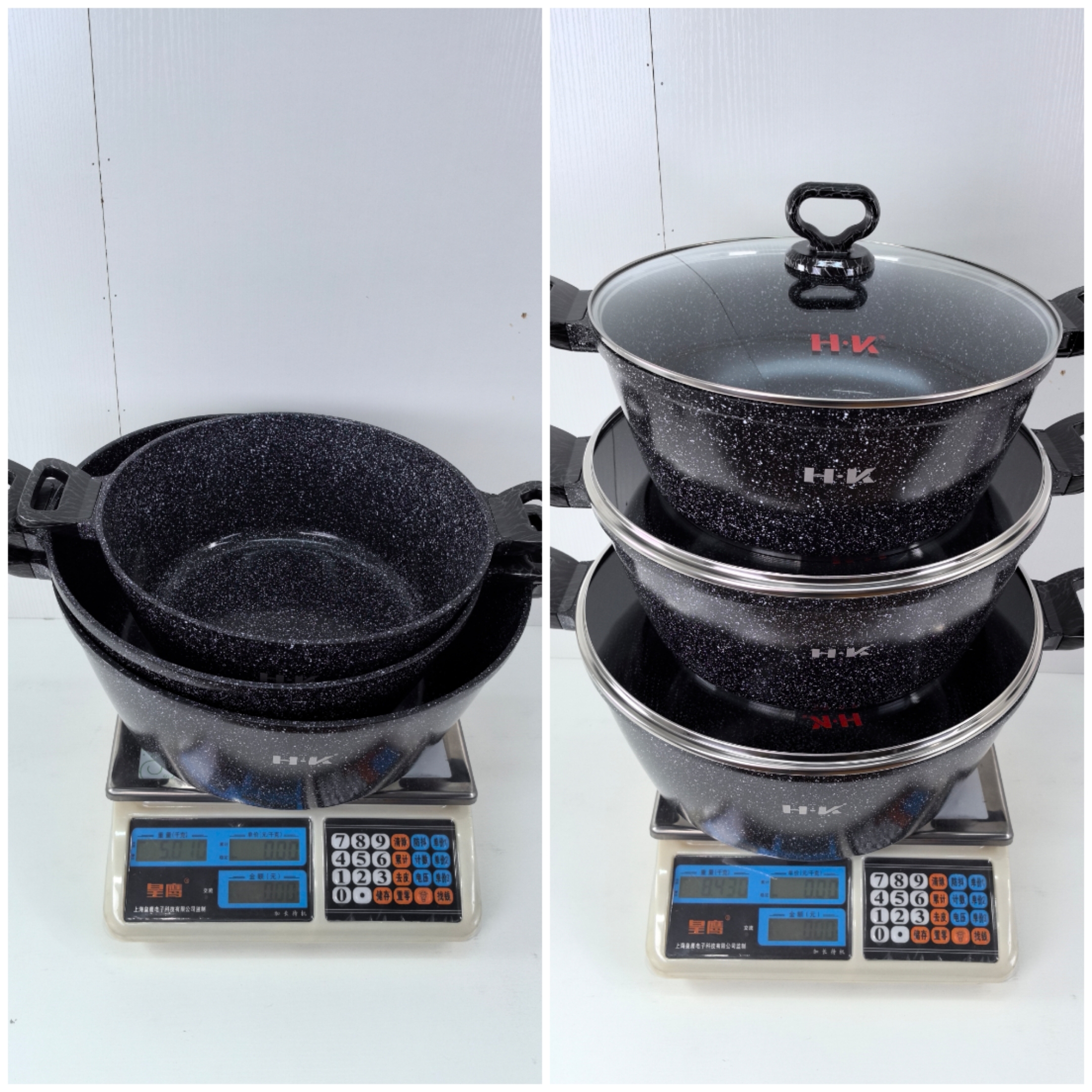 6-teiliges Antihaft-Suppentopfset 32–40 cm 3