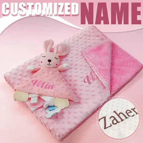 personalisierte Babydecke