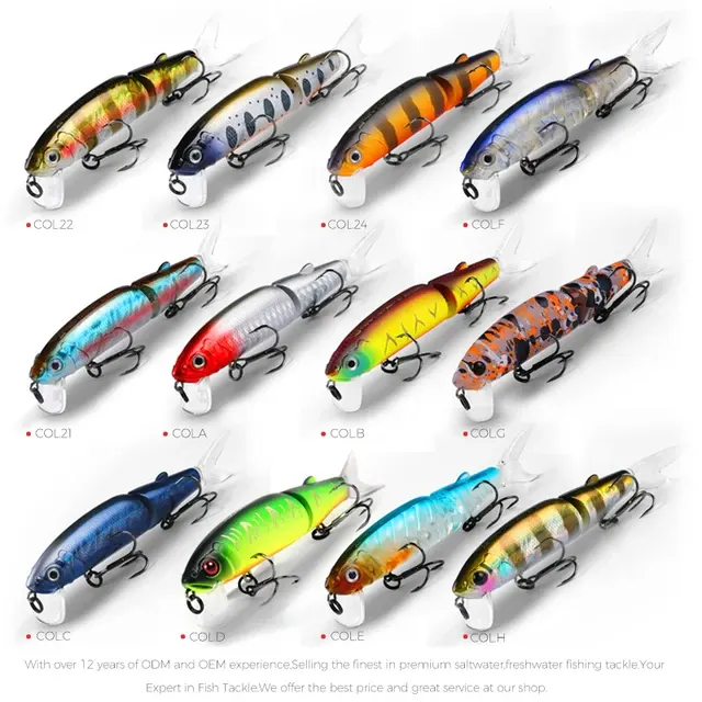 Schwimmender Gelenk-Wobbler, 11,3 cm 3