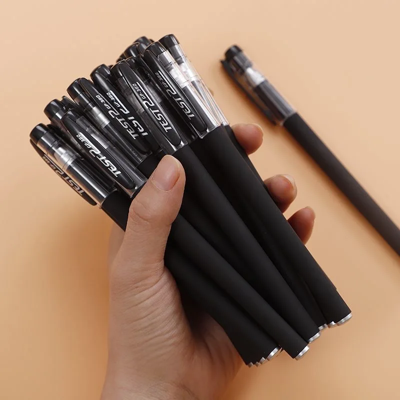 10er-Set mattierte Kugelschreiber, schwarze Tinte 2