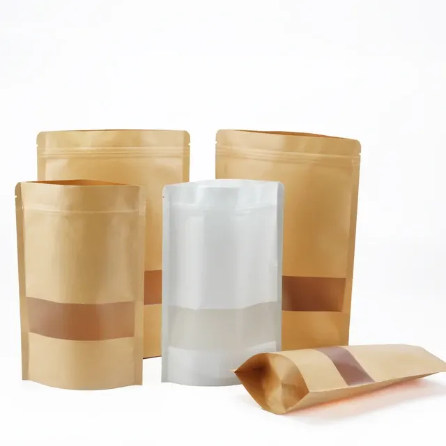 Kraftpapier-Standbeutel 4