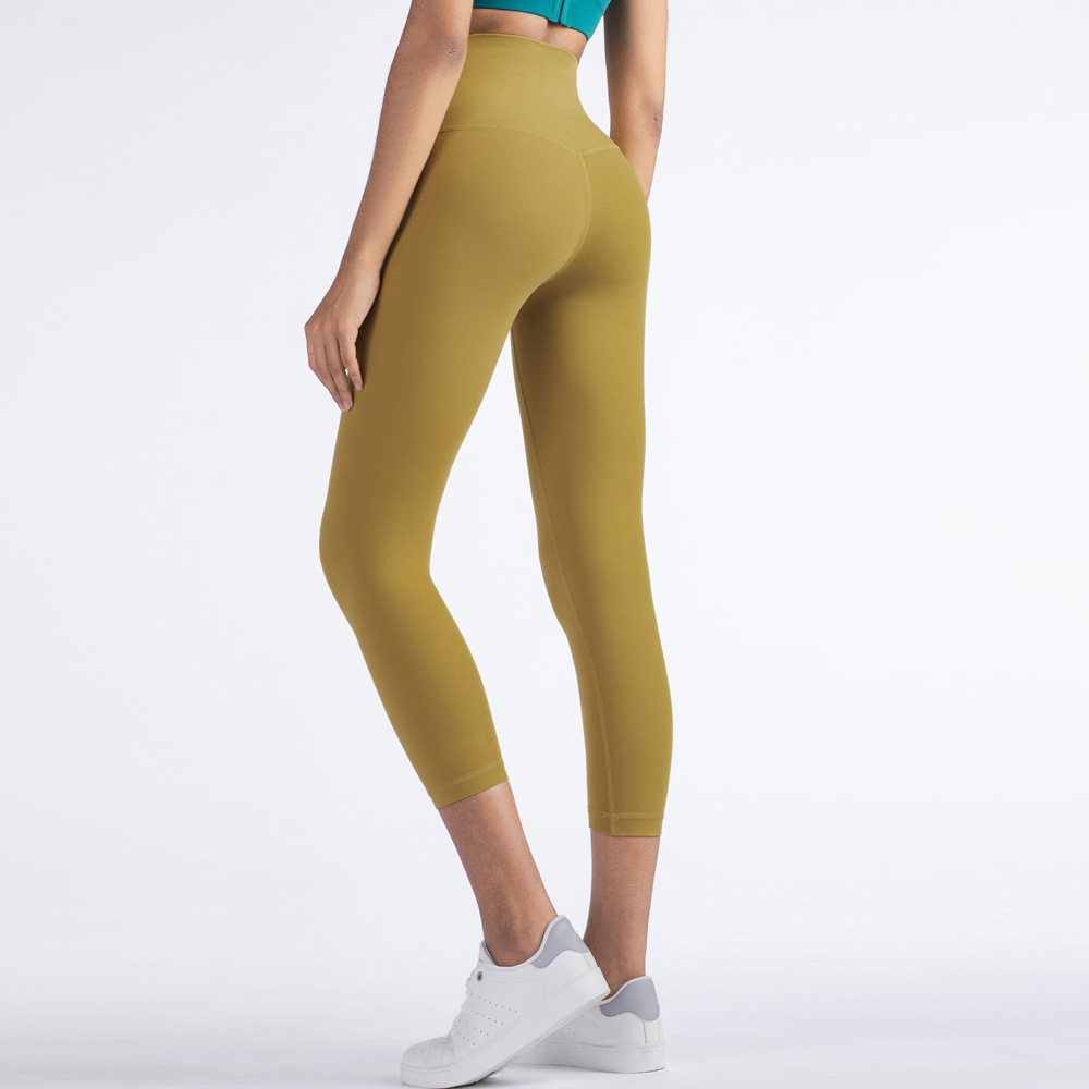 Yogahose mit hohem Bund