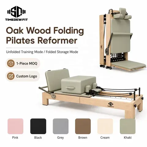 Eichenholz-Pilates-Reformer