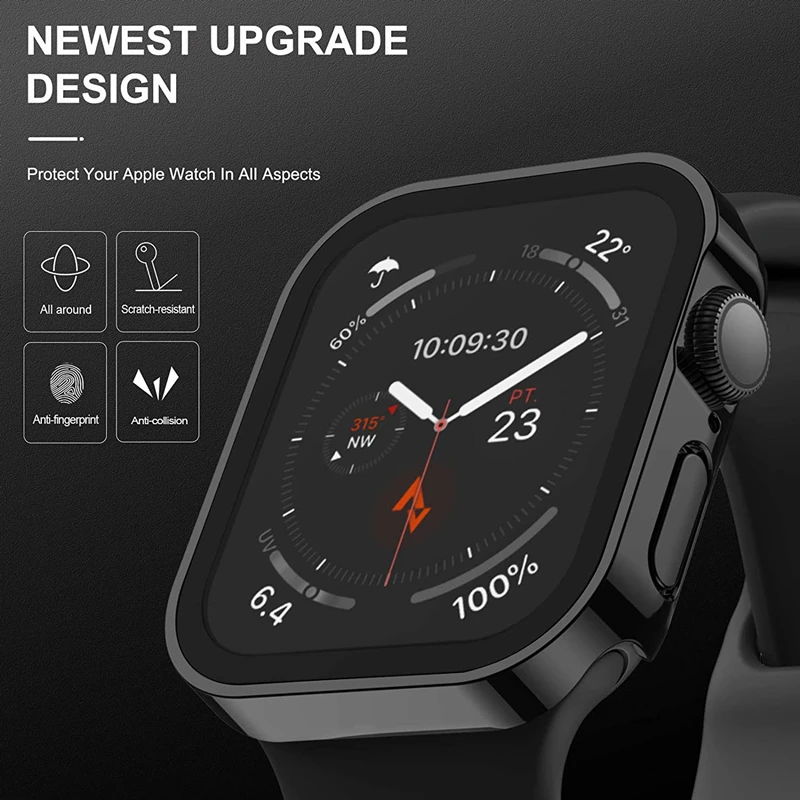 Schutzhülle mit Displayglas für Smartwatch 4