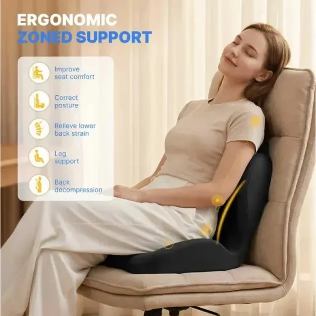 Ergonomisches Steißbein-Sitzkissen aus Memory-Schaum 3
