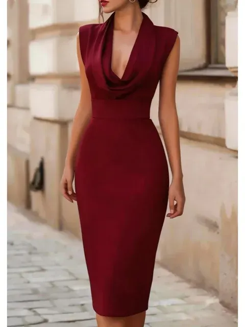 Wickel-Midikleid 4